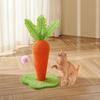 Creative Carrot Cat scratcher Sisal Claw Board Wearable Cat Tree Scratching Post for Cat Tower Unique House Toy Supplies For Pet