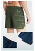 Men's Quick-Dry Mesh Running Shorts, 3/4 Length, Stretch & Breathable for Marathon Fitness