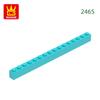 Non-Toxic 16Pcs/Lot 2465 1X16 Dots Thick Building Blocks Moc Classic Accessories Compatible Bricks Children Toys Gift Box