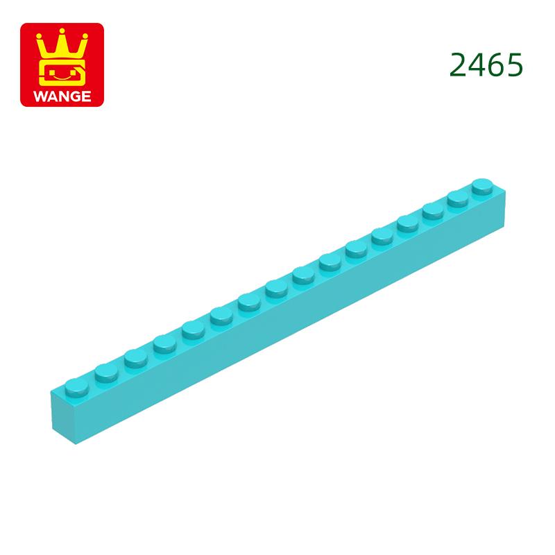 Non-Toxic 16Pcs/Lot 2465 1X16 Dots Thick Building Blocks Moc Classic Accessories Compatible Bricks Children Toys Gift Box