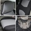 Car Seat Covers Full Set Front Split Rear Bench For Car Universal Cloth SUV Sedan Van Automotive Interior Seat Protector Covers