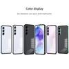 Samsung A55 Metal Frame Snap-On A15 Phone Case, Single-Sided Frosted for Samsung A35, S24FE Compatible.