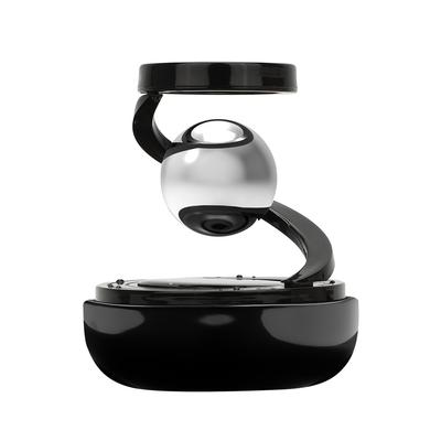Solar Powered Car Decor Auto Rotating Double Ring Floating Ornament Central Control Dashboard Decoration for Vehicles Windshield