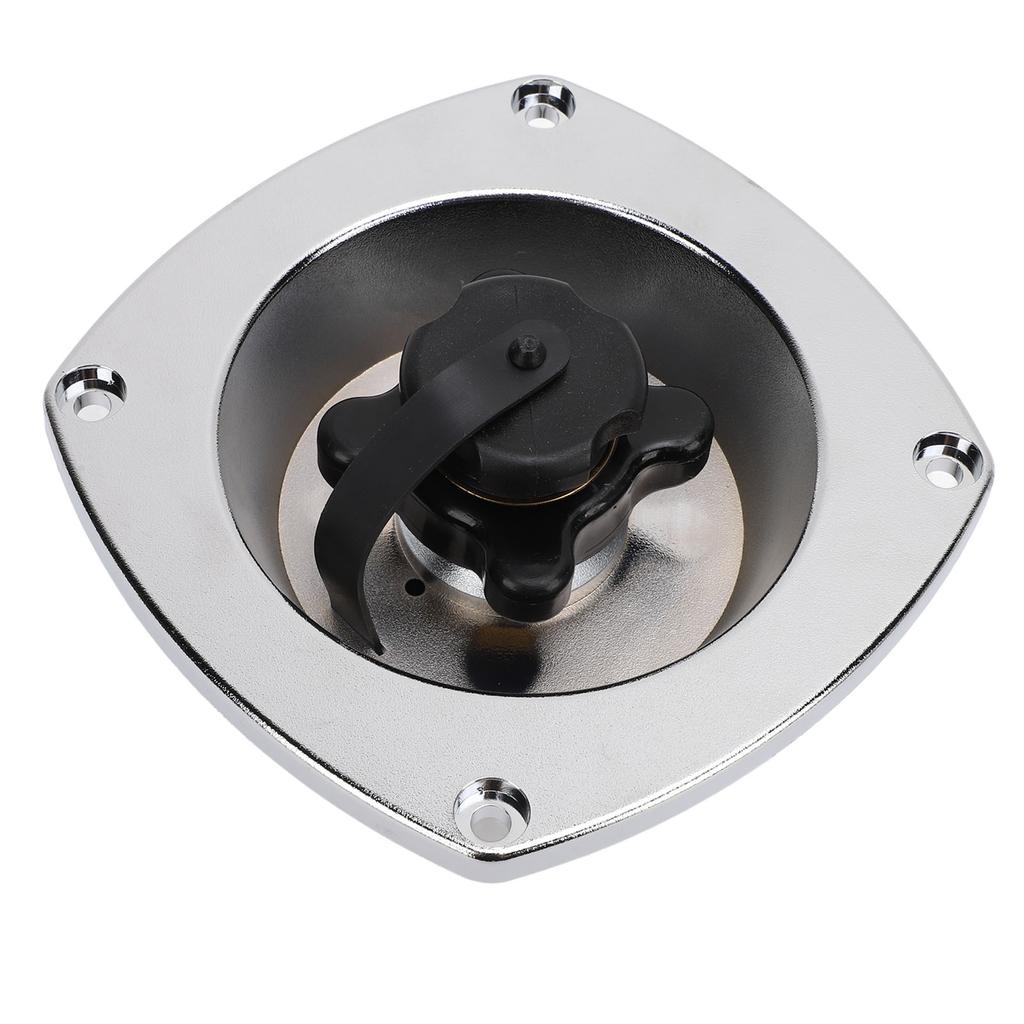 RV City Water Inlet with Check Valve Pressure Reducing Chrome City Water Fill Inlet Hookup Connector for Trailer Marine