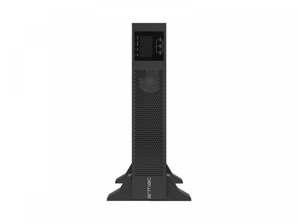 UPS On-Line Rack 1000VA - 8×IEC C13, USB-B, LCD, Metal Dust-Free Enclosure