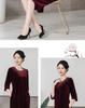 Qipao de terciopelo: Elegante vestido de otoño para un look juvenil y sofisticado.