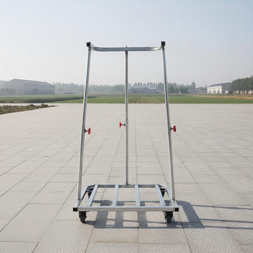 Freestanding Bag Stand Rack | Adjustable Sack Holder, Rust-Resistant, Metal