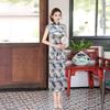 Sleeveless national style new Chinese Suzhou long daily cheongsam improved young 1011 new women's high-end dress