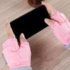 Heated Fingerless Gloves Thermostatic Skiing Warming Supplies Hand Warmer Gloves for Winter Outdoor Sports Activities Motorcycle
