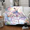 Ballet Dancer Home Customize Your Name Home Blanketss Soft Lightweight Comfortable Allseason Multipurpose Customize Your Name Home Blankets For