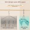 Clothing Rack 20/30 Clips Socks Drying Rack Stainless Steel Windproof Sock Laundry Airer Rust-proof Laundry Hanger Balcony