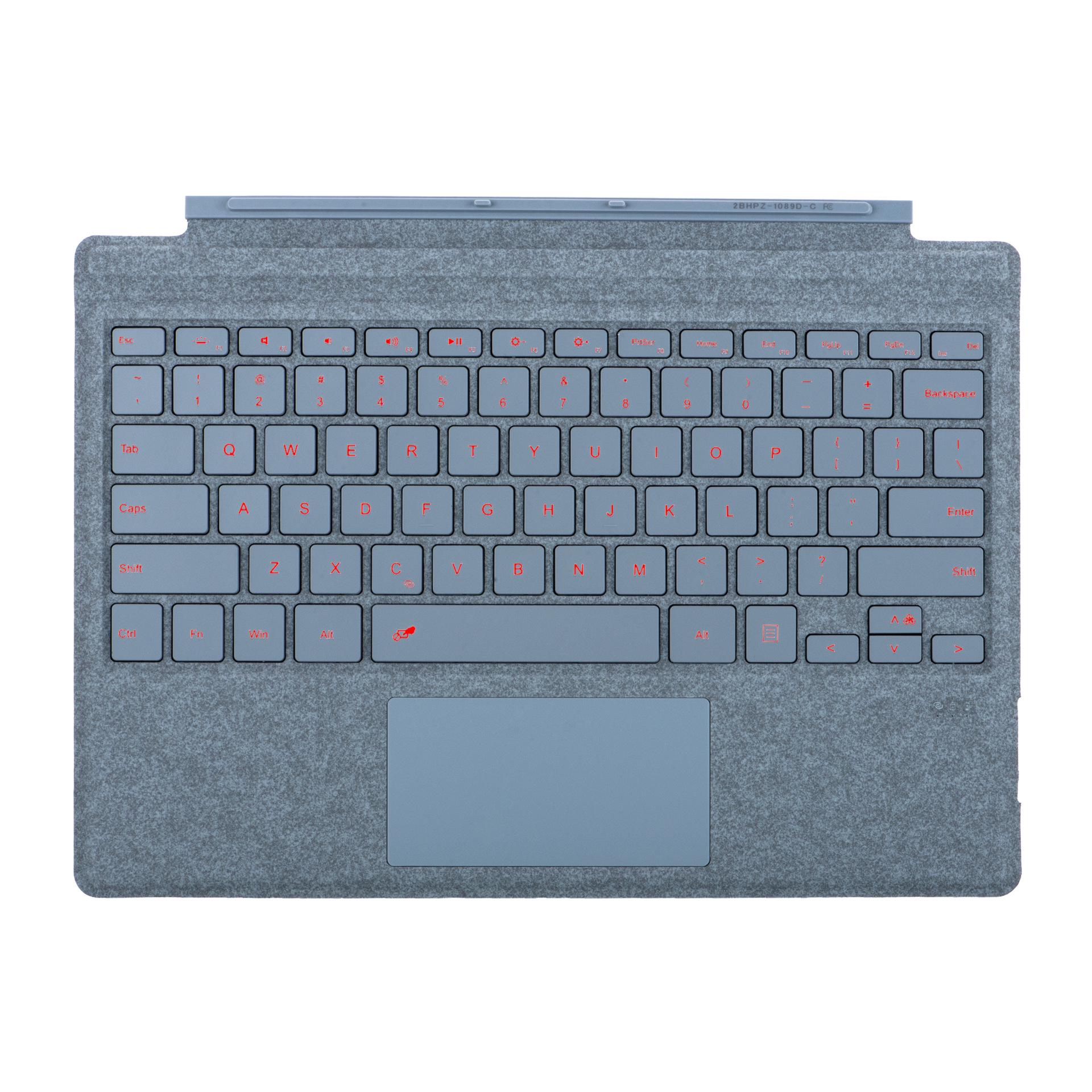 

Bluetooth Backlit Keyboard for Microsoft Surface Pro 4-7 with Magnetic Snap-on and Instant Control Surface Pro 3-7+