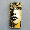 Art Painting Portrait Close-up Phone Case For iPhone 16 13 11 12 14 15 Pro Max Mini XR XS X 15 14 7 8 Plus SE2 Back Cover Funda