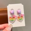Children'S Ear-Free Ear Clips, Cute Girls' Pain-Free Earrings, Earrings, Cartoon Cartoon Girl Earrings, Jewelry.