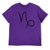 Capricorn Twelve Constellation (1) Crewneck T-shirt Sport Tees Hot Sale Funny Novelty Leisure USA Size