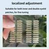 10 Sheet/box Double Eyelids Sticker Half Partial Eyelid Patch Suitable For Both Pairs Of Double Eyelids
