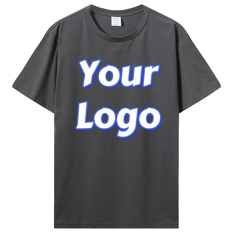 Maßgeschneiderte bedruckte T-Shirts Herrenmode Kurzarm Custom T-Shirt Damen Personalisiertes Freizeit-T-Shirt Streetwear Tee Tops Kleidung