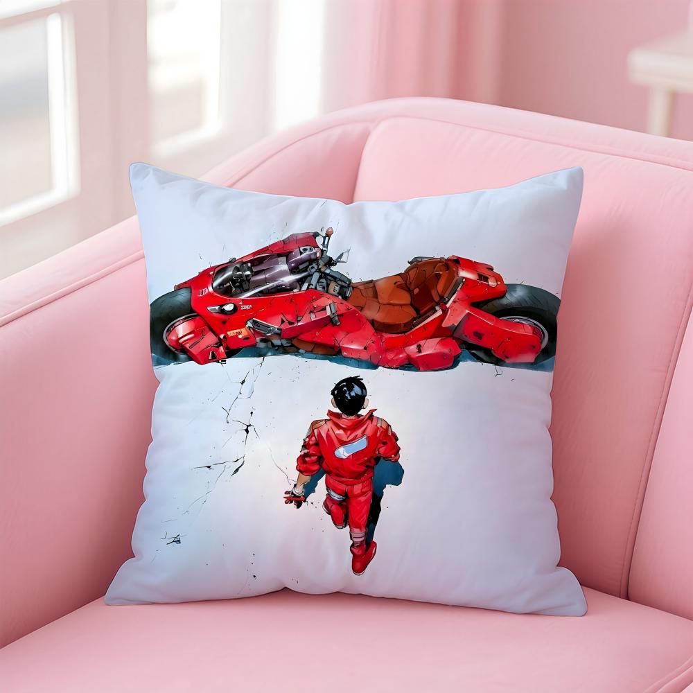 Cyberpunk Classic Japanese Anime AAkira Cushion Cover Pillow Case Soft Skin Friendly Fabric Concealed Zipper