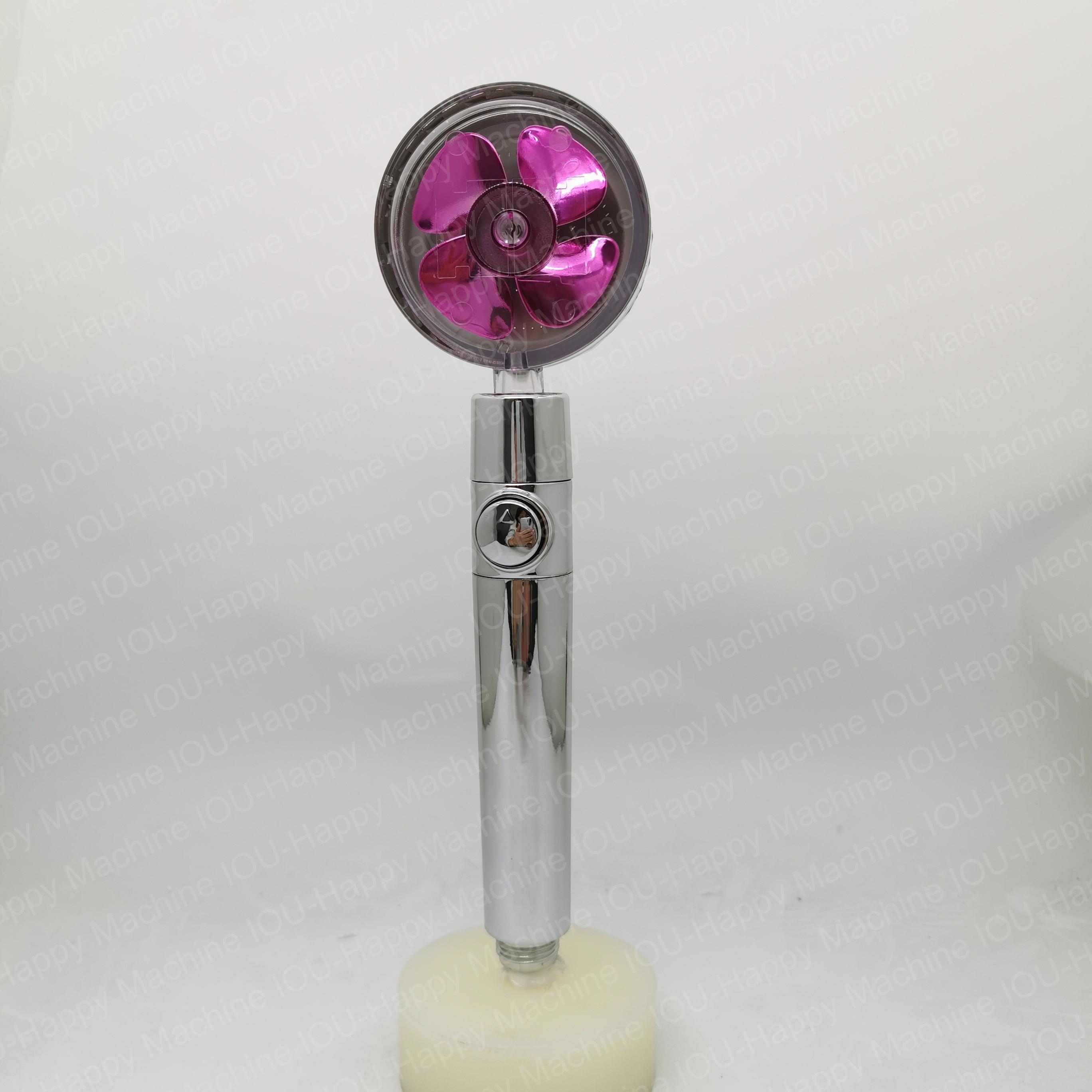 

Насадка для душа, экономия воды, поток, вращающийся на 360 градусов, с небольшим вентилятором, ABS, дождевая насадка высокого давления, аксессуары для ванной комнаты