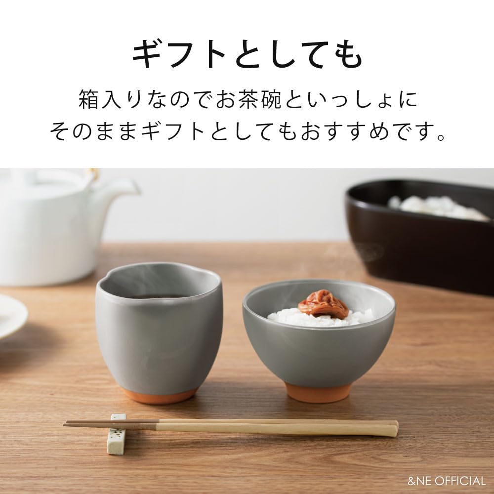 Mino Ware Red Clay Hare to Approximate Capacity Made in &NE 3-Peko Cup, Ke, White, 230ml, Japan, Ceramic, NAW-331-WH
