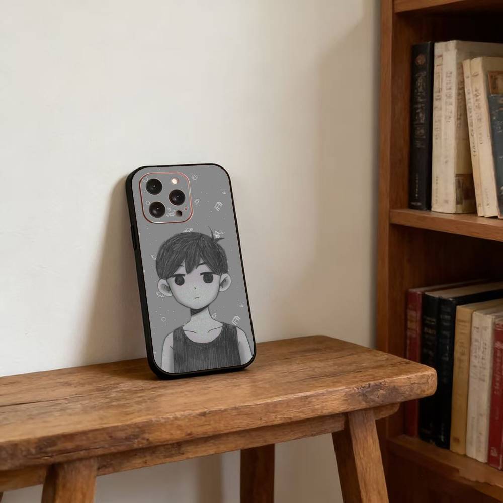 O-Omori Game Phone Case For iPhone 17, 16,15,14,13,12,11 Plus,Pro Max, Others Soft Black Cover