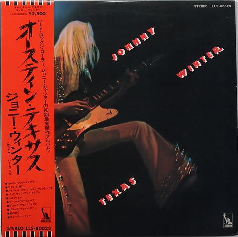 

LP Record JOHNNY WINTER - Austin Texas LLS80023 LIBERTY 1973 Japan Rock Used