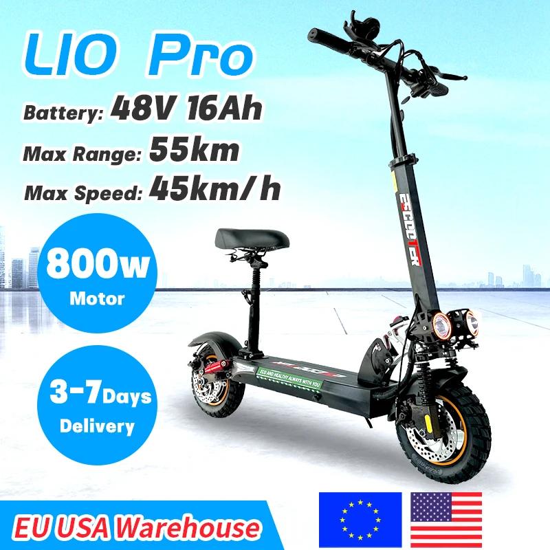 Sklad EÚ Dospelá elektrická kolobežka 800W zadný motor 48V13ah,16ah Ľahká E-kolobežka max. rýchlosť 45km/h Dojazd 35-55km Kolobežky