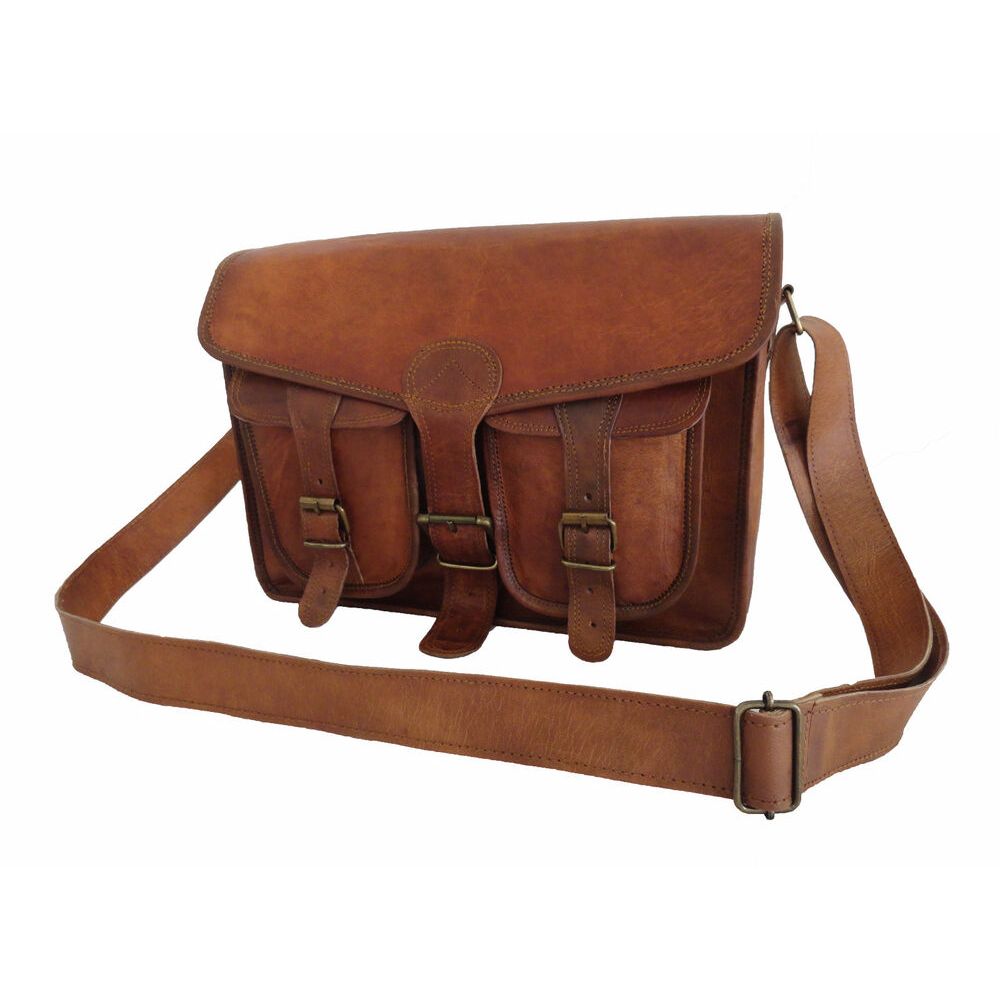 18 În Geantă Messenger din piele de capră Genți de umăr pentru birou