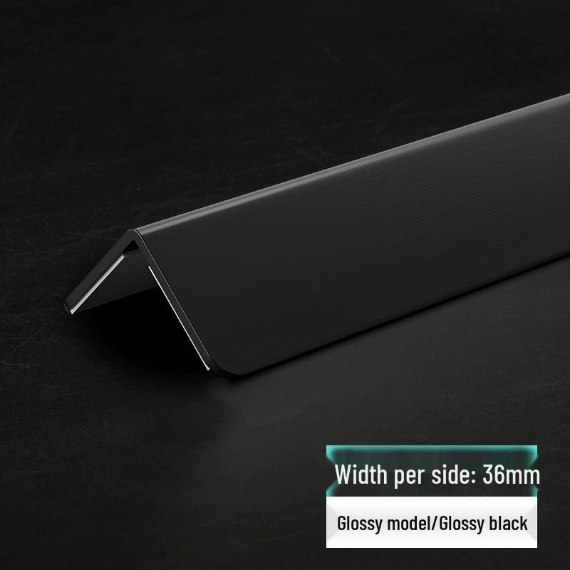 PVC Wall Corner Protection Strip - Anti-Collision Right Angle Edge for Living Room