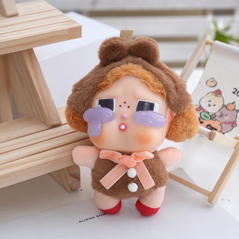 Crying Baby Plush Keychain Bag Accessory Doll Keychain Ornament Children's Toy Gift