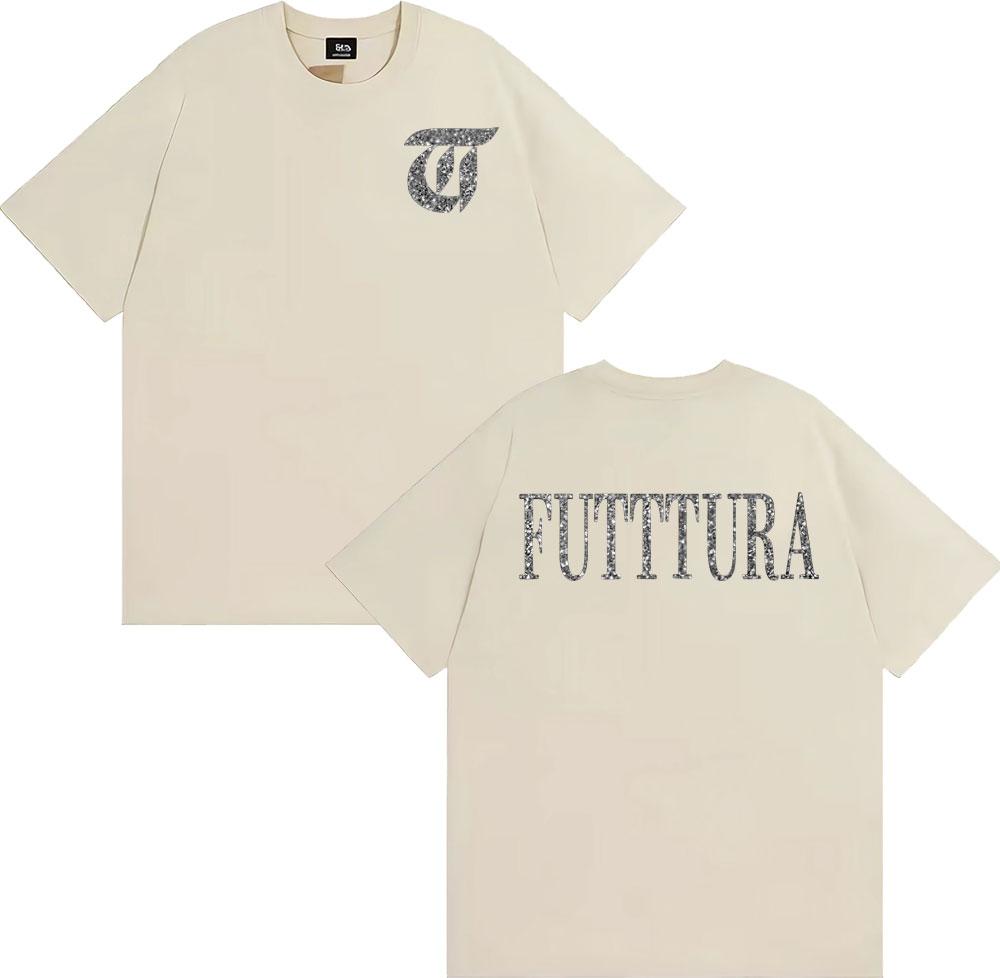 

Singer Tini Stoessel Futtura Album Logo Tshirt Men Women s Clothing Harajuku Fashion T-shirts Casual High Quality Cozy T Shirt 4XL