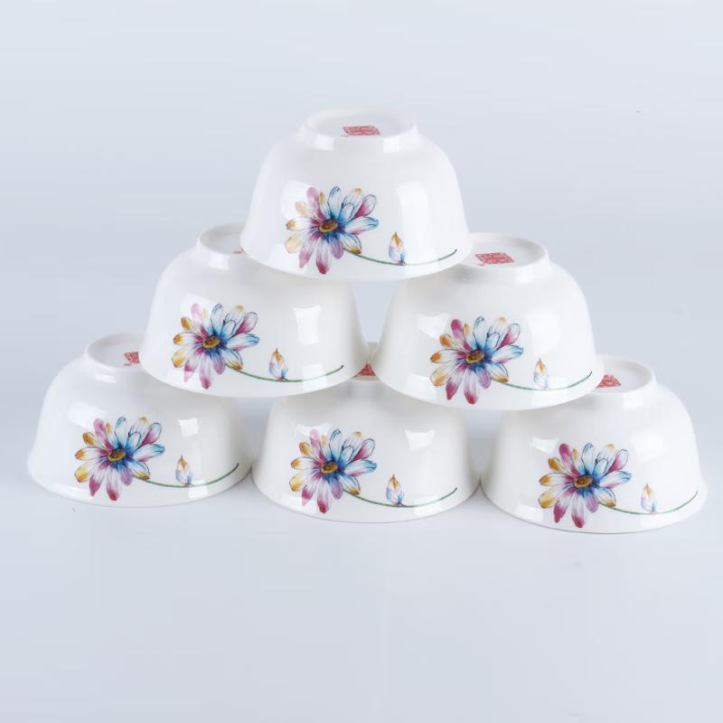 Tang Rhyme Bone China 6-Piece Dinnerware Set