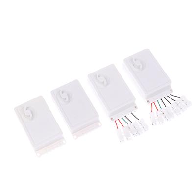 Led String Dimmer Ek-04 2/4-Yollu 8 Fonksiyonlu Düğme/Lehimsiz Tip Basmalı Düğme Tipi Işık Ayar Kontrol Cihazı