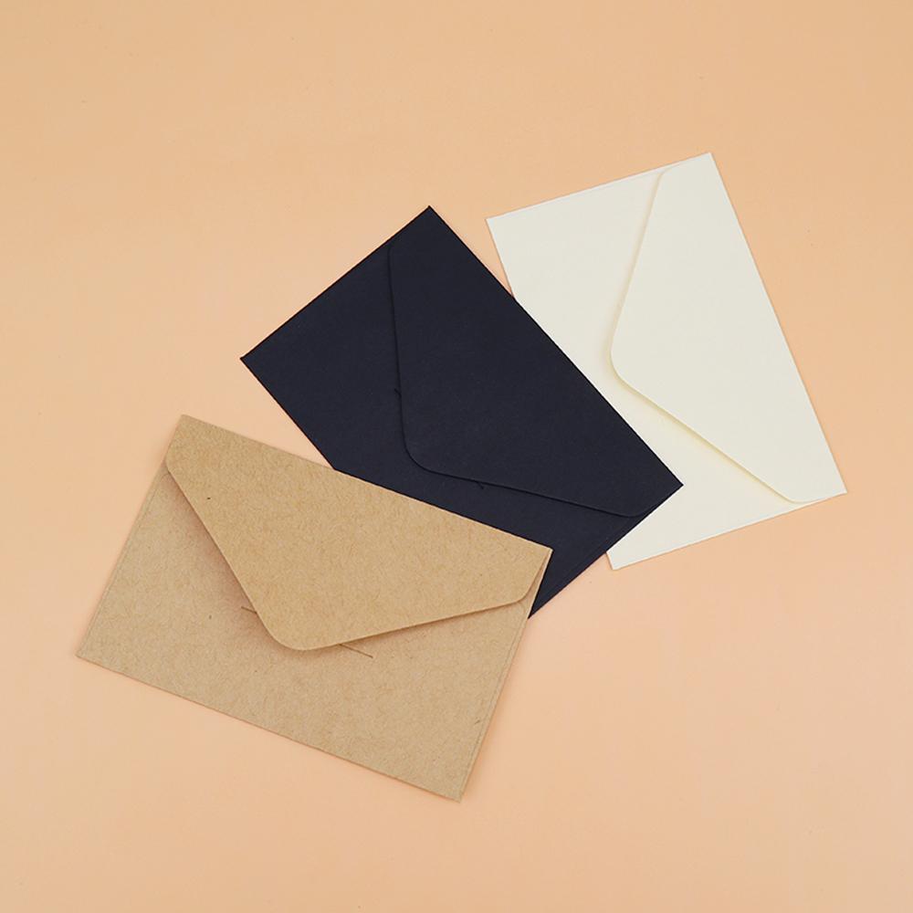 Card Kraft Paper Mini White Classical Gift Envelope Invitation Envelope For Letter Paper Envelopes