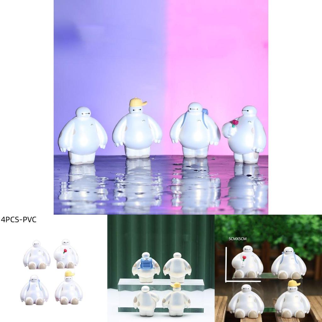 Cute Baymax Car Bobblehead For Dashboard Decoration And Gift Giving
