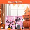 Themed Halloween Ghost Pumpkin Pattern Party Candy Snack Packaging Paper Bag