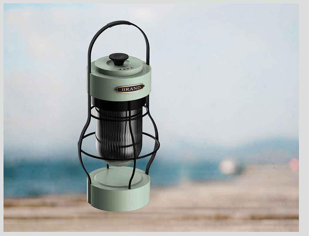 Rechargeable Retro Camping Light: Outdoor Hanging, Handheld Tent Illumination