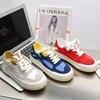 66 spring and summer thin women's casual sports shoes versatile trend cool handsome flat baseplate shoes