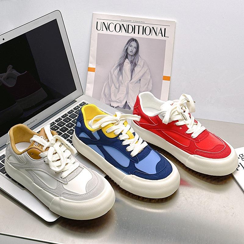 66 spring and summer thin women's casual sports shoes versatile trend cool handsome flat baseplate shoes