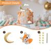 Cake Topper Decoration Set Valentine Birthday Celebration Wedding Family Gathering DIY Cupcake