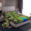 Sports Baseball Pattern Sheet Four-piece Bedding Set Bedroom Room Dormitory Bedding Decoration