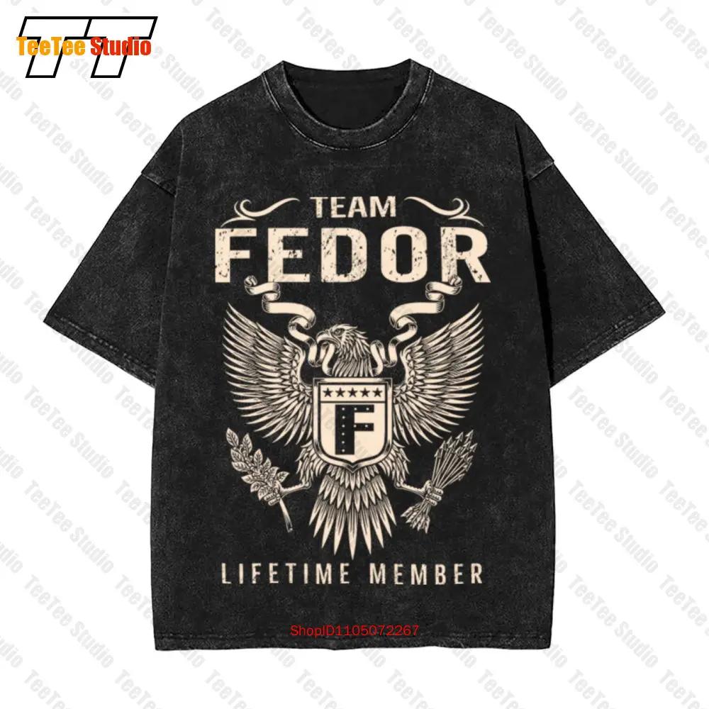 Team Fedor Lifetime Member Vintage Oversized TShirt YKHG S