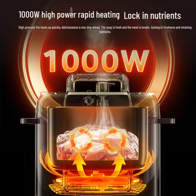 Midea MY-E6126 6L Smart Electric Pressure Cooker CN plug (adapter included)