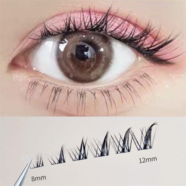 Могугу - Накладные ресницы Without Tweezers & Glue - Black - One Size