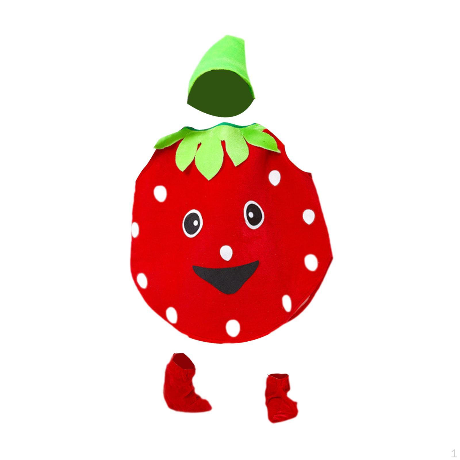 

Детский комплект костюмов на фруктовую тему для веселья на Хэллоуин Strawberry