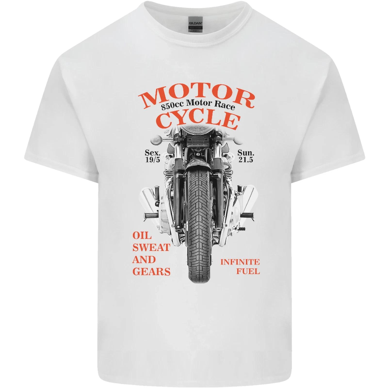 850cc Motor Race Biker Motorcycle Motorbike Kids T-Shirt Childrens S