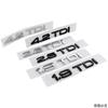 ABS Car Stickers Badge Emblem Tail Decal Styling for Q1 1.9TDI 2.8TDI 4.2TDI Letter A4 A6 A7 A8 S3 S4 S5 S6 Q3 Q5 RS4 Quattro ER3 CFA1
