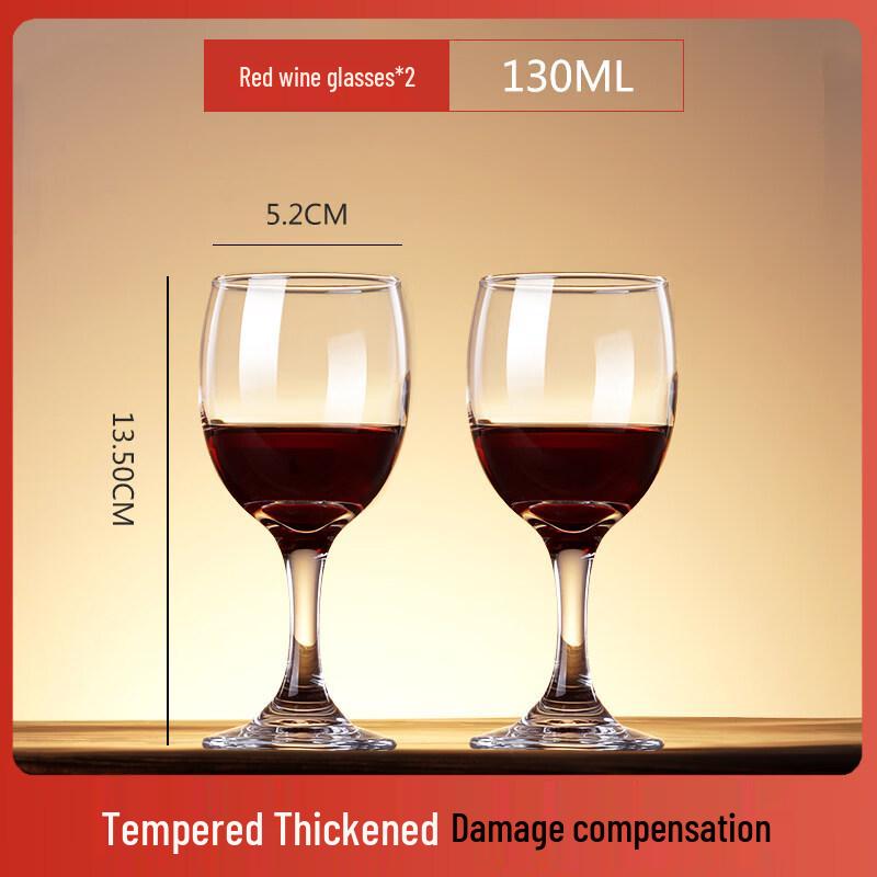 ZISIZ European Style Handmade Red Wine Goblet