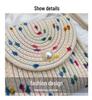 Summer Straw Woven Small Square Crossbody Bag: Fashionable Versatile Handmade Beach Accessory for Women
