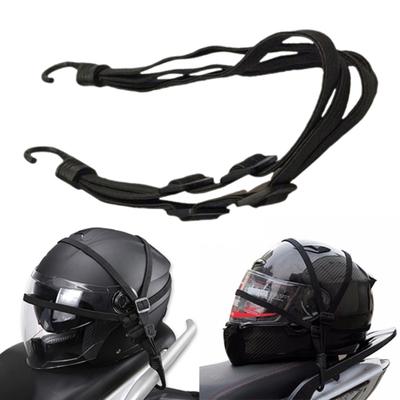 60cm Motorcycle Retractable Elastic Helmet Luggage Bungee Rope Cord Strap Belt